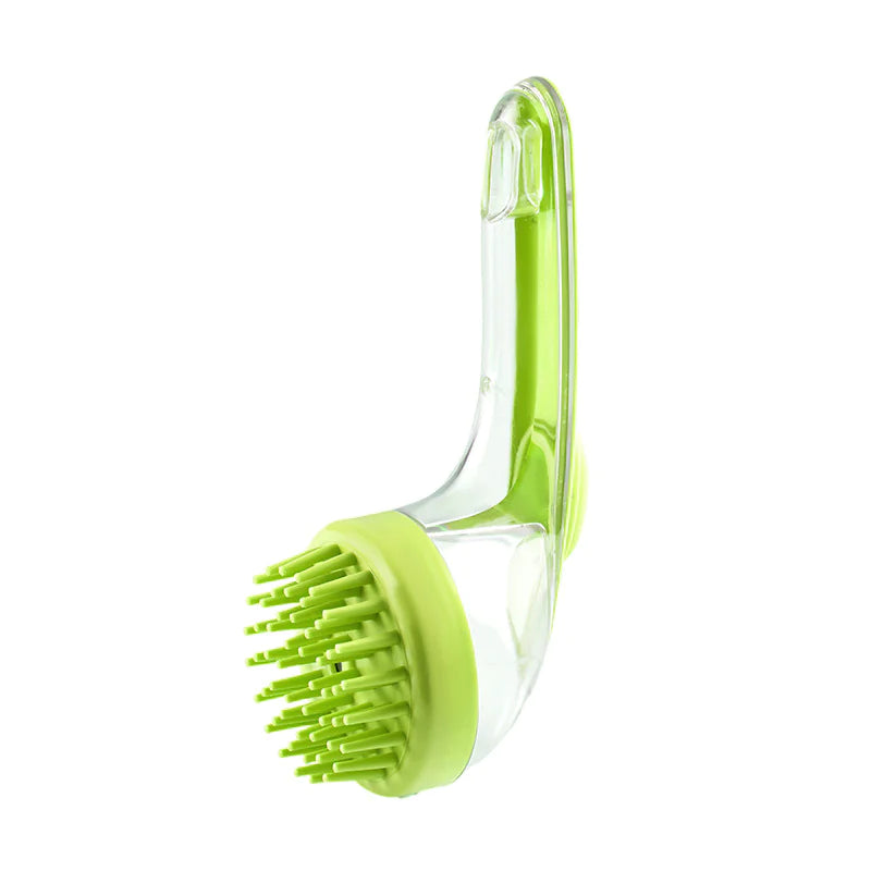 2-in-1 Pet Bath & Grooming Brush