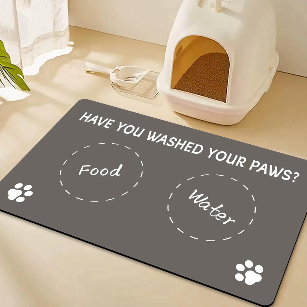 Quick-Dry Absorbent Pet Mat  12"x20"