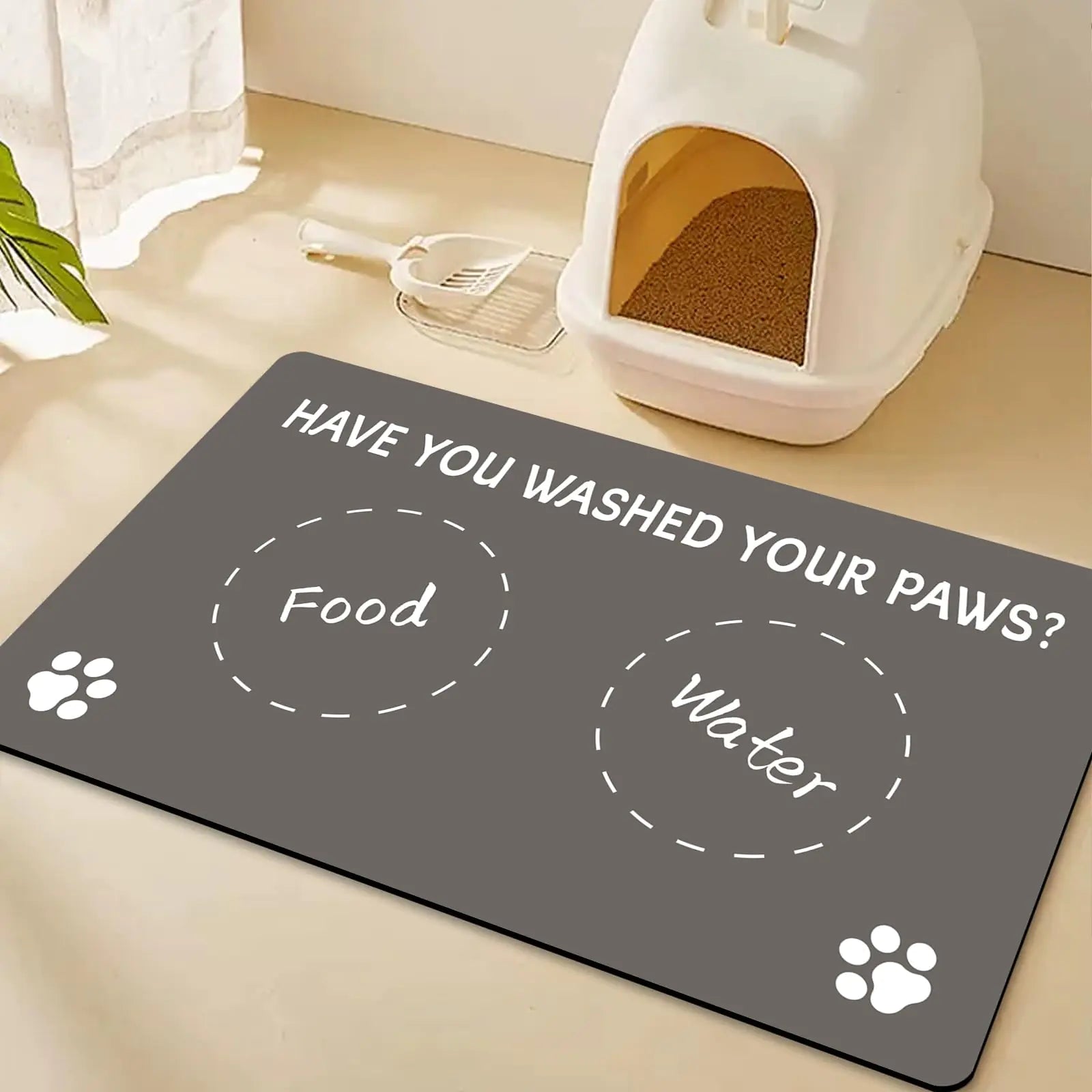 Quick-Dry Absorbent Pet Mat  12"x20"